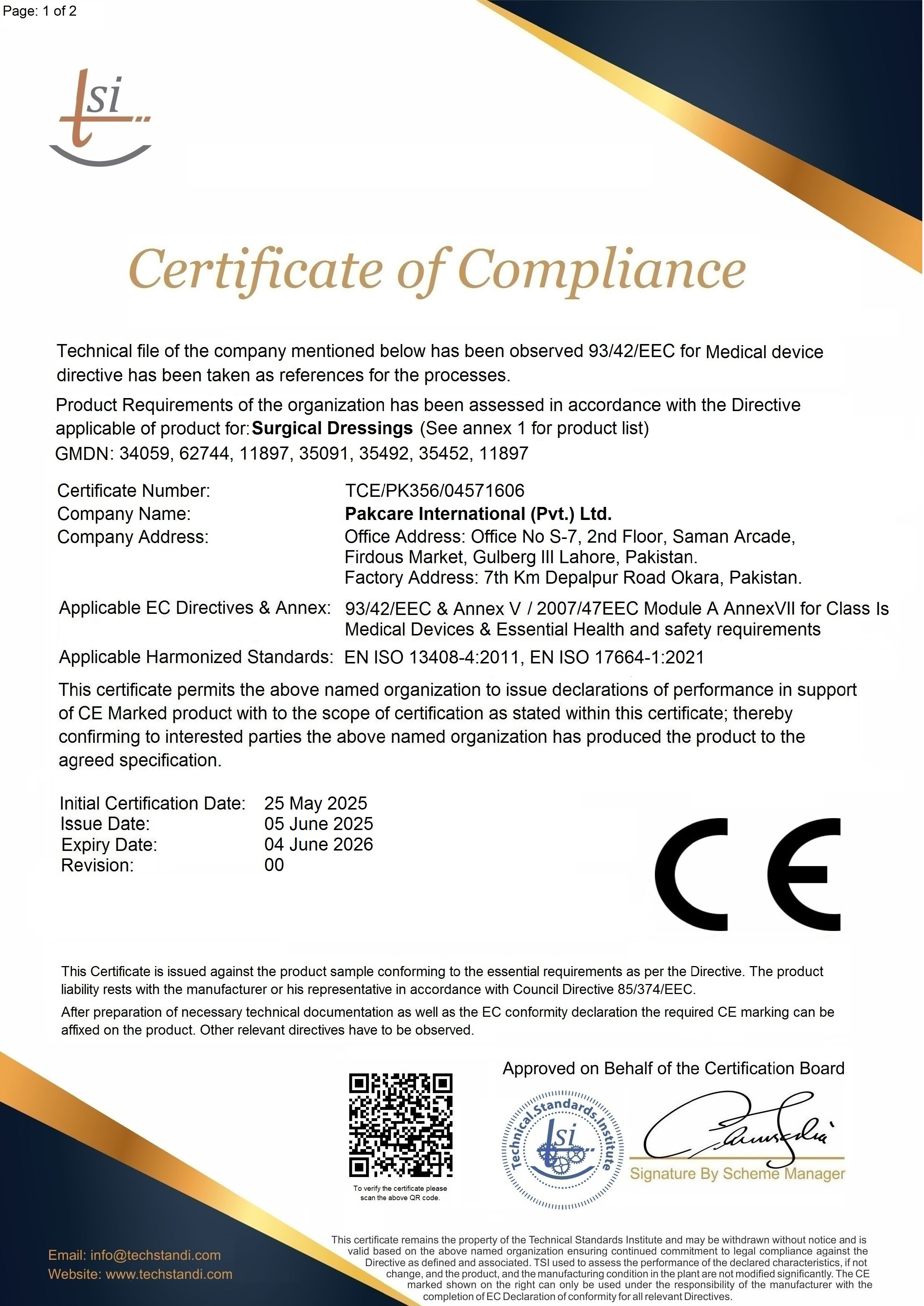 Certificate 4