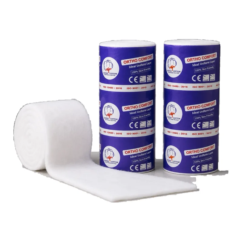 Ortho Comfort padding rolls with one roll unrolled